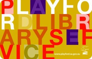 Playford Library Service Branding